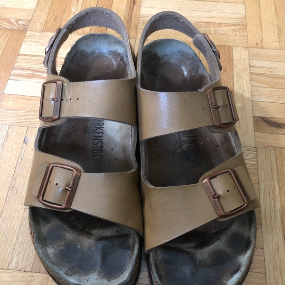 Tan Birkenstock sandals - Picture 2 of 9